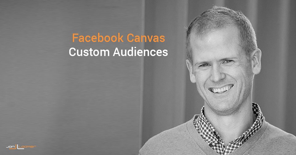SVincent1981's tweet photo. #FacebookCanvas Custom Audiences: How to Create - Jon Loomer Digital
https://t.co/iDUSW64aUm
#DigitalMarketing #SMM https://t.co/sDEj0SZ2Dl