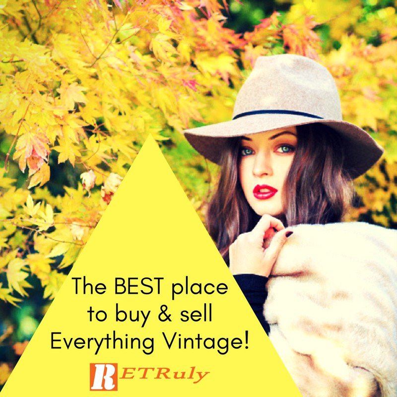 Love #vintage ? Come and visit the Best #VintageMarketplace online. #vintageseller or #vintagebuyer this is the marketplace for you.