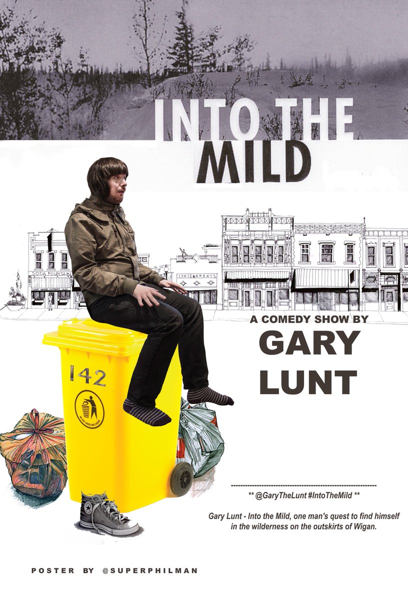 FilmBookClub's tweet photo. Co-host @GaryTheLunt's show #IntoTheMild is 8pm tomorrow at the Everyman Theatre for the Liverpool Comedy Festival. £3 Entry! https://t.co/OjYYmSk7BJ