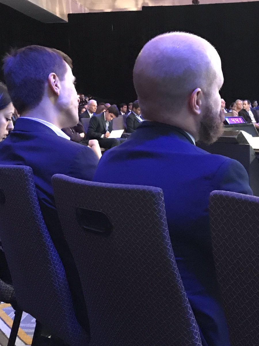 stabtakesnyc's tweet photo. Ben Fallica ('19), front and center, engaged in the Red Cell Scenario session. #Concordia17 https://t.co/VE33jedBlR