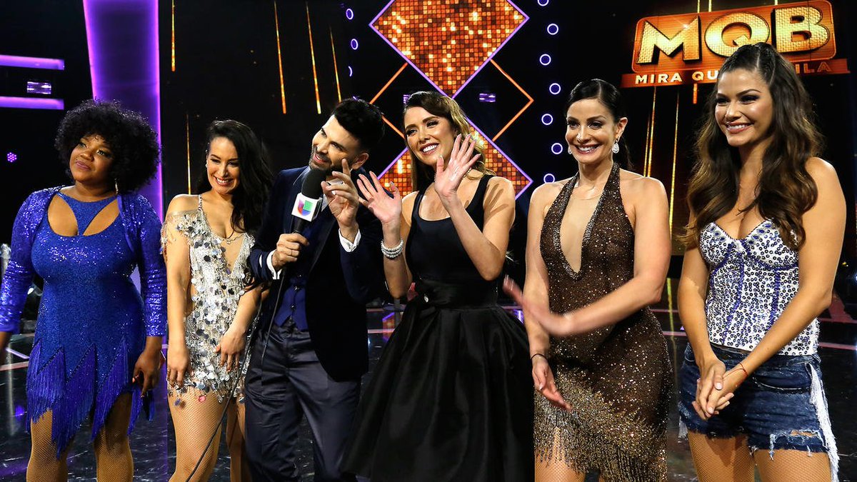 despiertamerica's tweet photo. #MQBExtra: Las mujeres fueron las reinas en la pista de baile en el estreno de @miraquienbaila 💃🏽🕺 https://t.co/p7A9vZF9S7 https://t.co/eyhPBg5L41