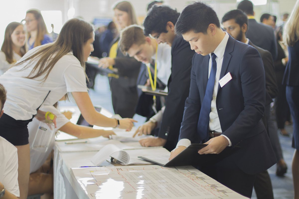 gtundergrad's tweet photo. The @GTcareercenter Career Fair is almost wrapped up for today. But don't worry, you can still come by tomorrow! @GeorgiaTech https://t.co/nA1Bs5OHEc