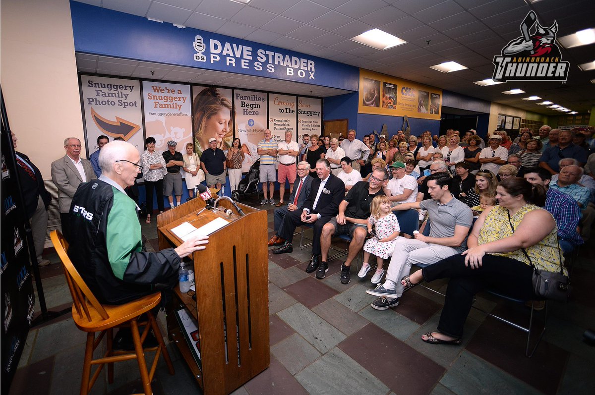 Thanks again to everyone who joined us on Saturday for the <a href="/TheVoiceDS/">Dave Strader</a> Press Box Dedication - Amazing support for one of our own!
