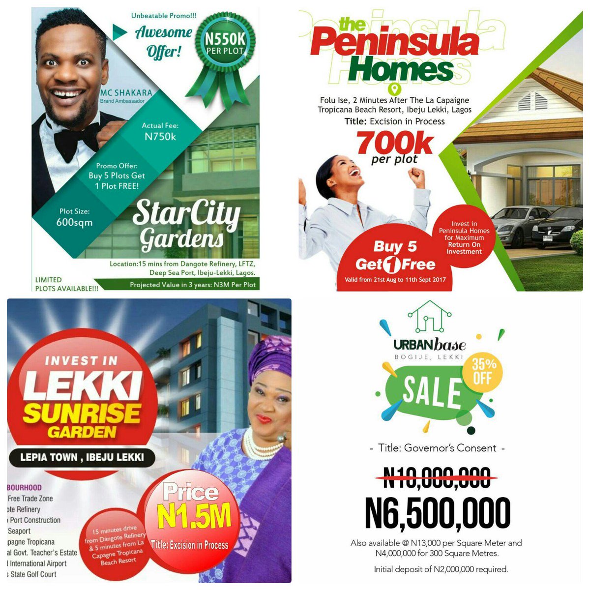 ferdaveproperty's tweet photo. @DONJAZZY The gist be say investing in landed properties like @DONJAZZY  its the wisest and safest investment ever that pays,whtsapp me on 08033523655 https://t.co/mDOjUMx39T
