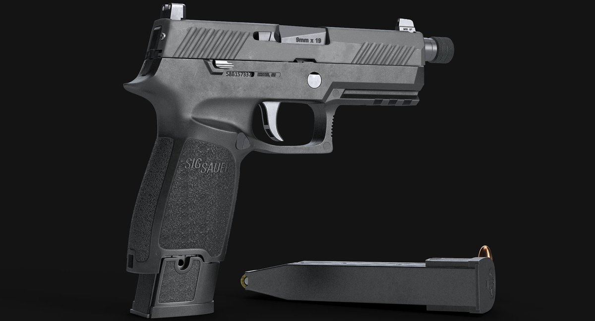 Fmj3D's tweet photo. SIG Sauer P320 TACOPS Carry
Made for sale on turbosquid: https://t.co/XdCH51hltO https://t.co/Tsgf2cTa6h