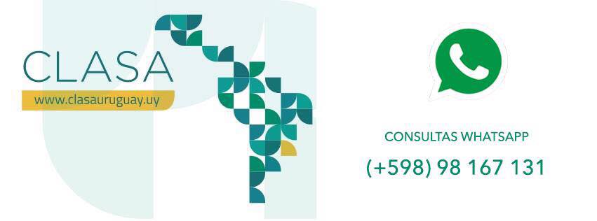 CLASA2017UY's tweet photo. ¡Falta muy poco!  También podes consultarnos a través de whatsapp al +598 98 167 131 todas tus dudas!
¡Te esperamos! https://t.co/WDFKZEao2A