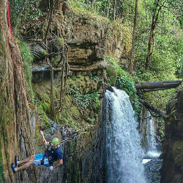 PraQueRumo's tweet photo. A Cachoeira do Santuário no período da seca se transforma em três grandes quedas. Ótimas para um bom mergulho! 💚📷@luizvianajr
#praquerumo … https://t.co/Is506C0WgU