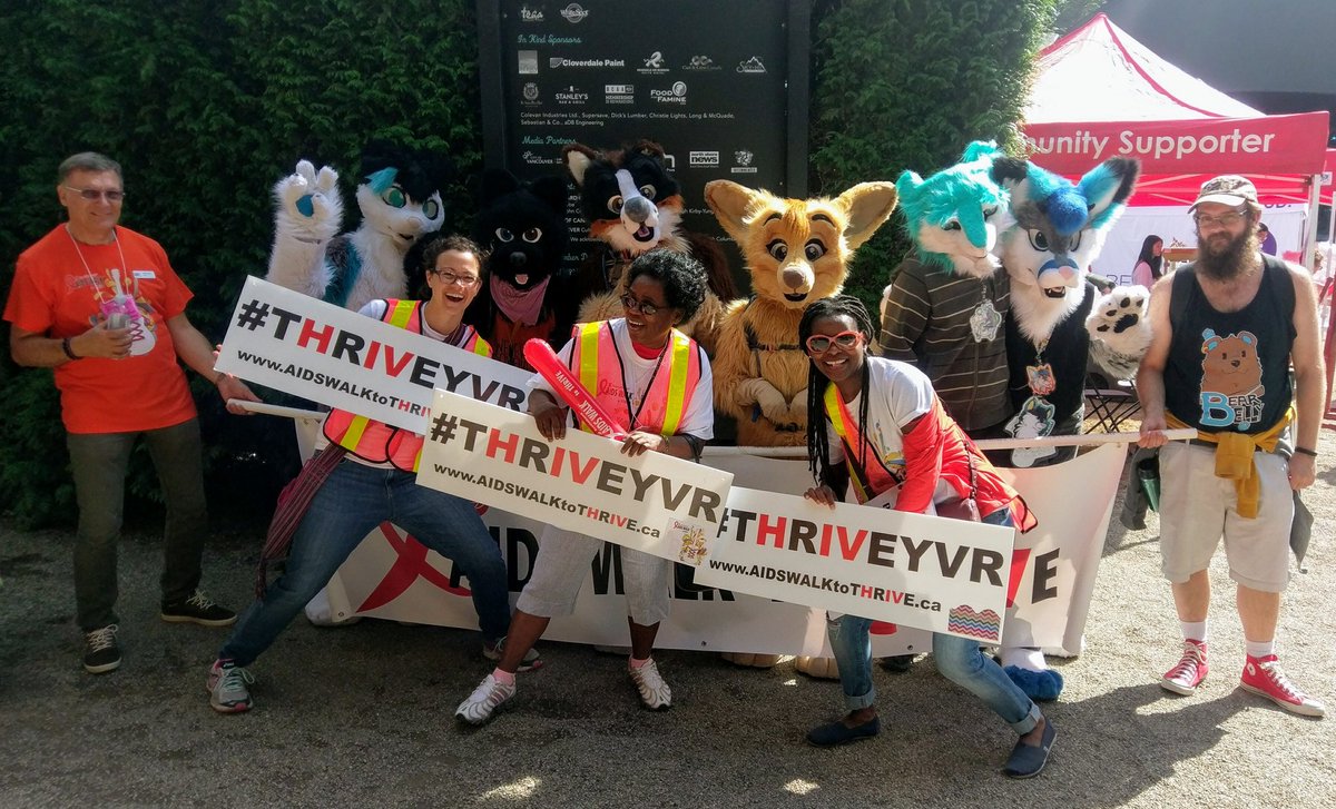 AcpnetBC's tweet photo. We had a great Saturday volunteering at the #thriveyvr AIDS Walk! Thank you to all the organizers! https://t.co/MxPY5bhTcs
