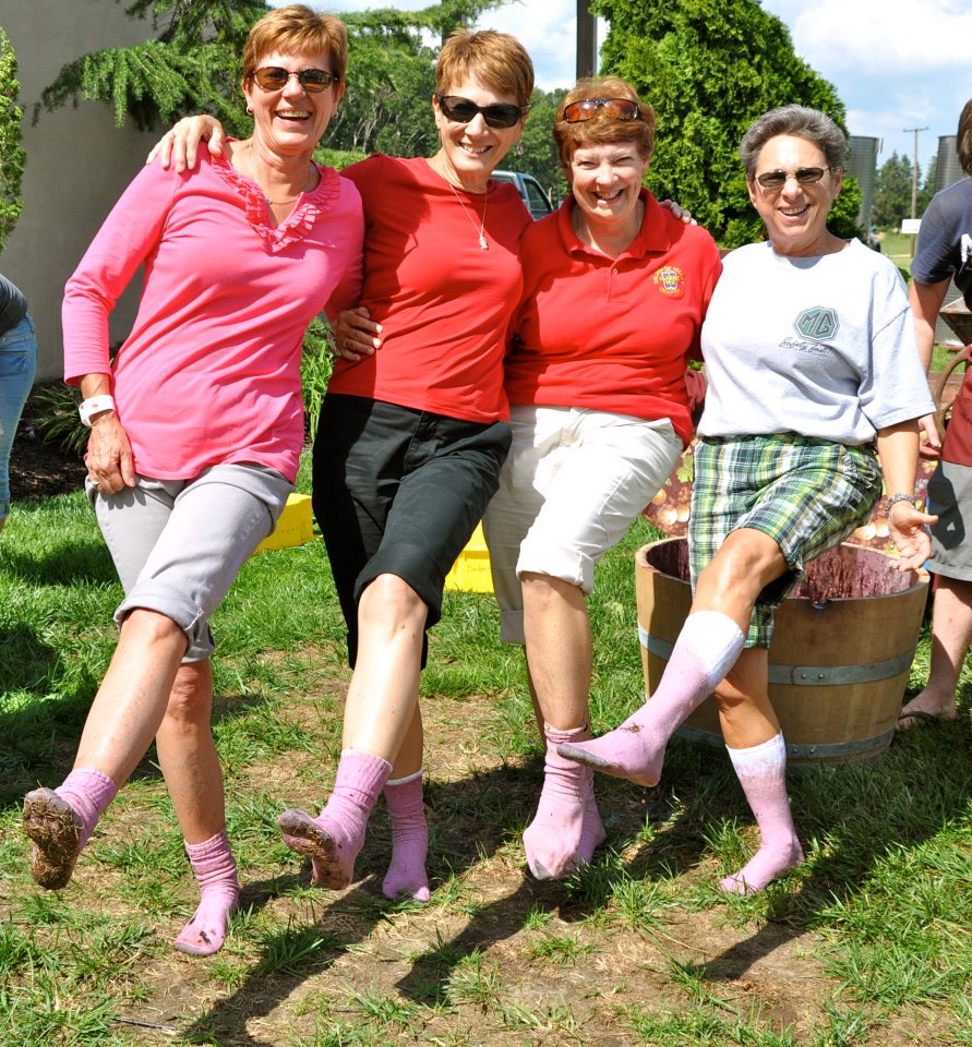 Who's ready to stomp on some grapes!