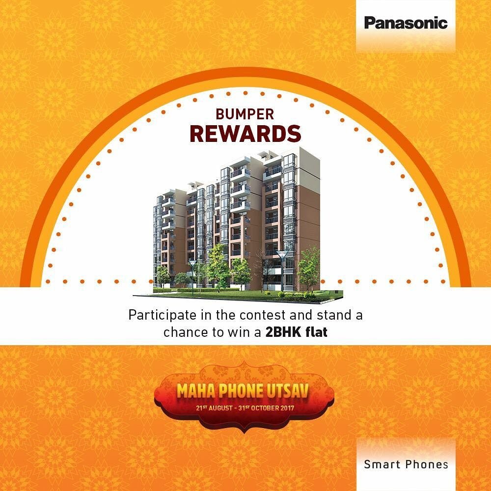 officialtagu's tweet photo. Panasonic Maha Phone Utsav Contest Bumper price 2BHK FLAT.
@Panasonic_mob 
@PanasonicIndia https://t.co/LwZumUQQTE