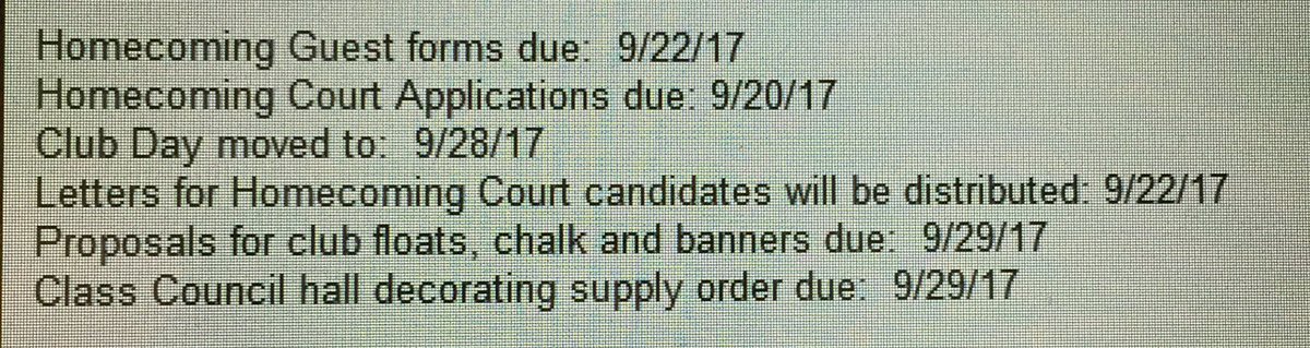 wharton_sga's tweet photo. IMPORTANT DATES ‼️ https://t.co/RekpJaNjwx