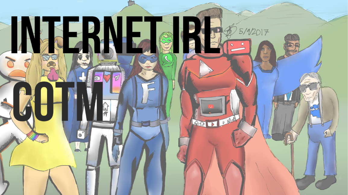 aidanillustr's tweet photo. Drawing Social Media as Superheroes 
Internet IRL [September 2017 COTM]
#INTERNETIRL
https://t.co/NWCZBuD3dk https://t.co/peyiK1s3yv
