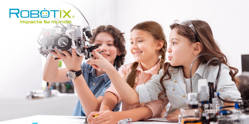 SoyRobotiX's tweet photo. "En RobotiX ponemos en duda sus mentes, impulsamos su creatividad y les orientamos a pensar con mayor claridad". #ImpactaTuMundo https://t.co/fQRF7CCNIQ