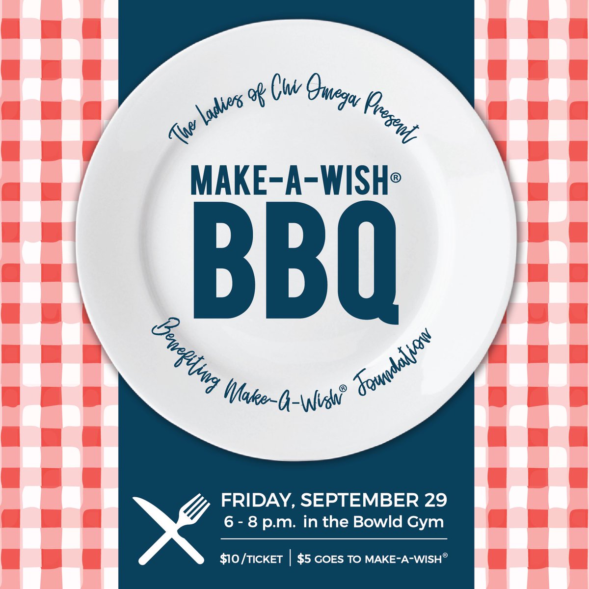 uuchiomega's tweet photo. The Make-a-Wish barbecue is back on September 29! You can buy your tickets outside of cobo or from any Chi O! Can't wait to see you there!❤️ https://t.co/jh3ThKWzz2