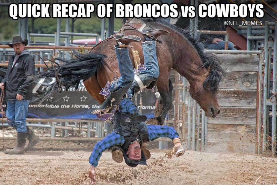 milehighprophet's tweet photo. In case you missed the @Broncos @dallascowboys game, this picture sums it up. #BroncosCountry #Broncos #DALvDEN #BeatTheCowboys https://t.co/E9ROUg1FQ1