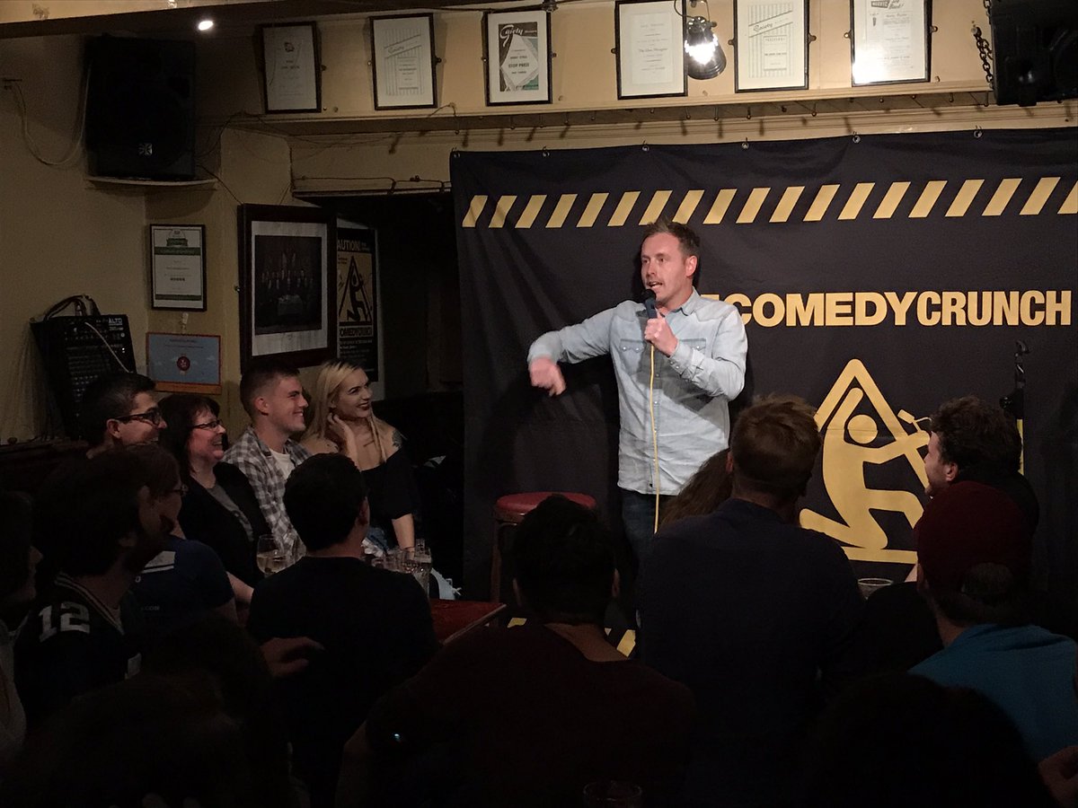 ComedyCrunch's tweet photo. Andrew Ryan headlines #CutToTheCrunch 2nite with @Keoghsfarm Doors 8:15pm downstairs @StagsDub #Dublin @darraghdoyle @DublinEventG https://t.co/rPuJM6lJtM