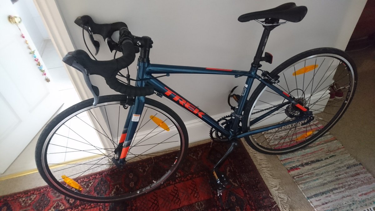 aberchickpea's tweet photo. My bike was stolen on Thursday from the centre of #cheltenham. This makes me very sad. Any chance of a share @AlexChalkChelt ? Thank you. https://t.co/w5qCXeeIs3