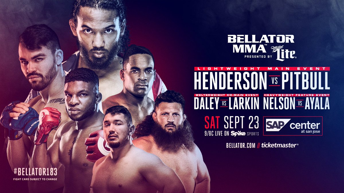 ScottCoker's tweet photo. FIGHT WEEK!!!!! We're back home in San Jose at the @SAPCenter on Saturday, Live and Free on @spike!! #Bellator183 https://t.co/SL6DdEOtaE