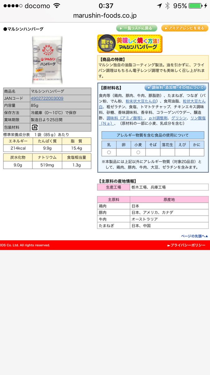 昔から庶民に親しまれてきた昭和の味 マルシンハンバーグ は ほぼ謎肉のかたまり みたいなものだった 元祖ディストピアめし お弁当によく入ってた Togetter 昔から庶民に親しまれてきた昭和の味 マルシンハンバーグ は ほぼ謎肉のかたまり みたいなものだった 元祖ディストピアめし お弁当によく入ってた Togetter