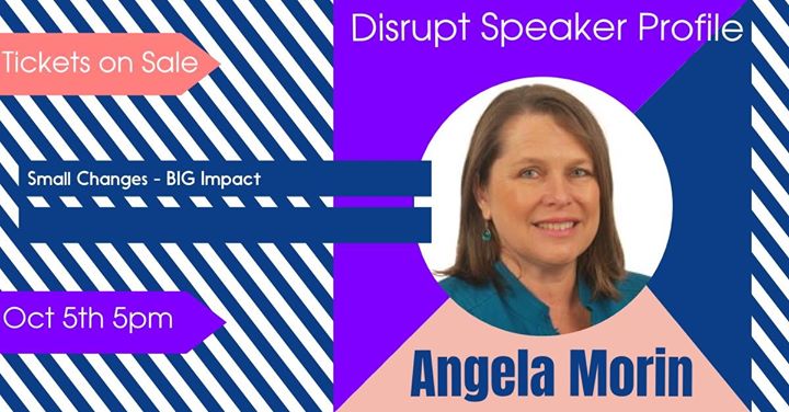 DisruptYGK's tweet photo. Small Changes Big Impact! Be a part of @PFEAMorin 5 Minute talk Oct 5th at 5pm at Memorial Hall, downtown Kingston https://t.co/1O6BS28XGm https://t.co/usX01VdTLN