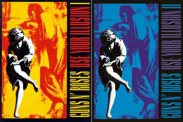 SlashArmyCZE's tweet photo. Happy 26th Birthday to @gunsnroses double album ''Use Your Illusion I &amp; II'' #GnFnR https://t.co/1p15KW138f