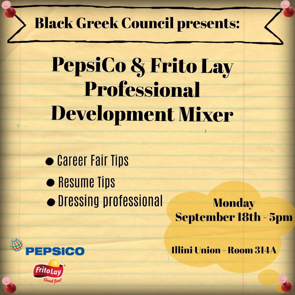 Want to learn from 2 of the top companies in the industry-PepsiCo &amp; Frito-Lay? Come get a head start on your future! Can't wait to see you 😊