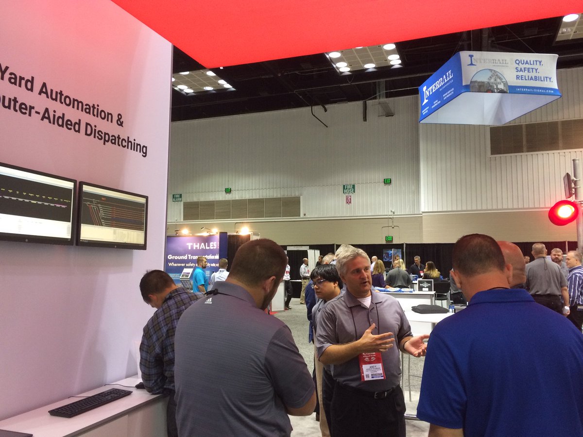 TracsisUs's tweet image. Stop by our Booth #2105 #RailwayInterchange to hear firsthand about our innovative new products. #MobileApps @RailwyInterchg #RailComm