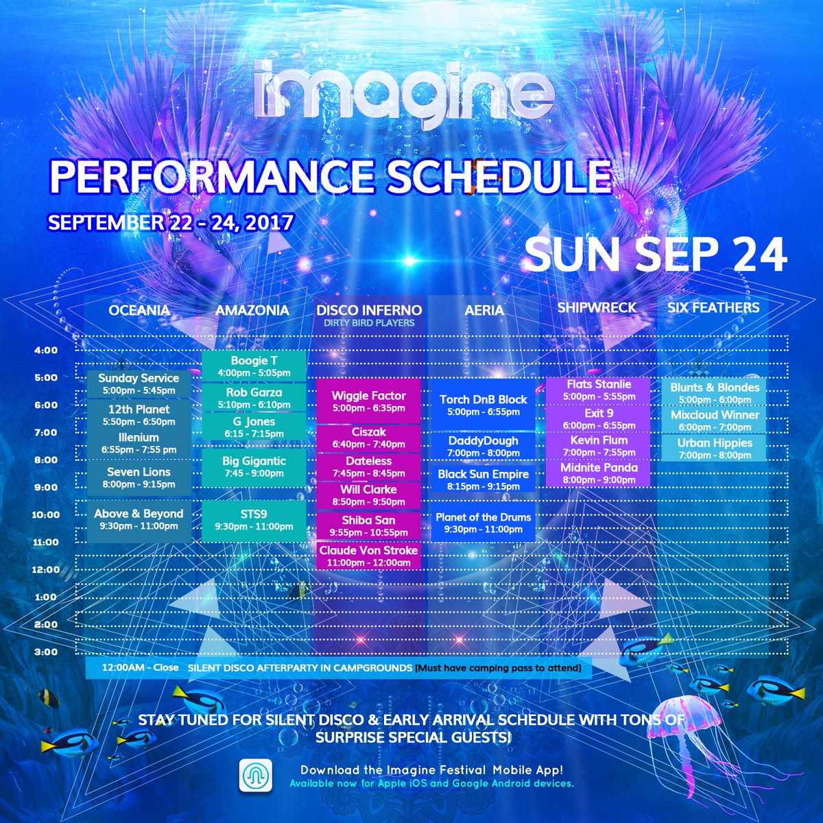 imaginemusicfes's tweet photo. It's here! #IMF2017 set times are out now. Scope it out and plan accordingly! 🙌 https://t.co/SL5vcyEGWY