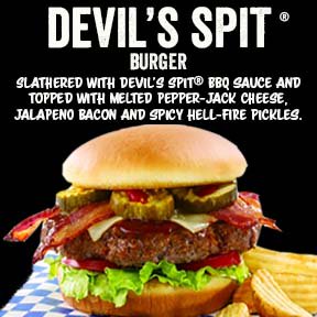 There's only one way to celebrate #NationalCheeseburgerDay and that's with Dave's Devil's Spit® Burger #yummy #eeeeeats 🍔