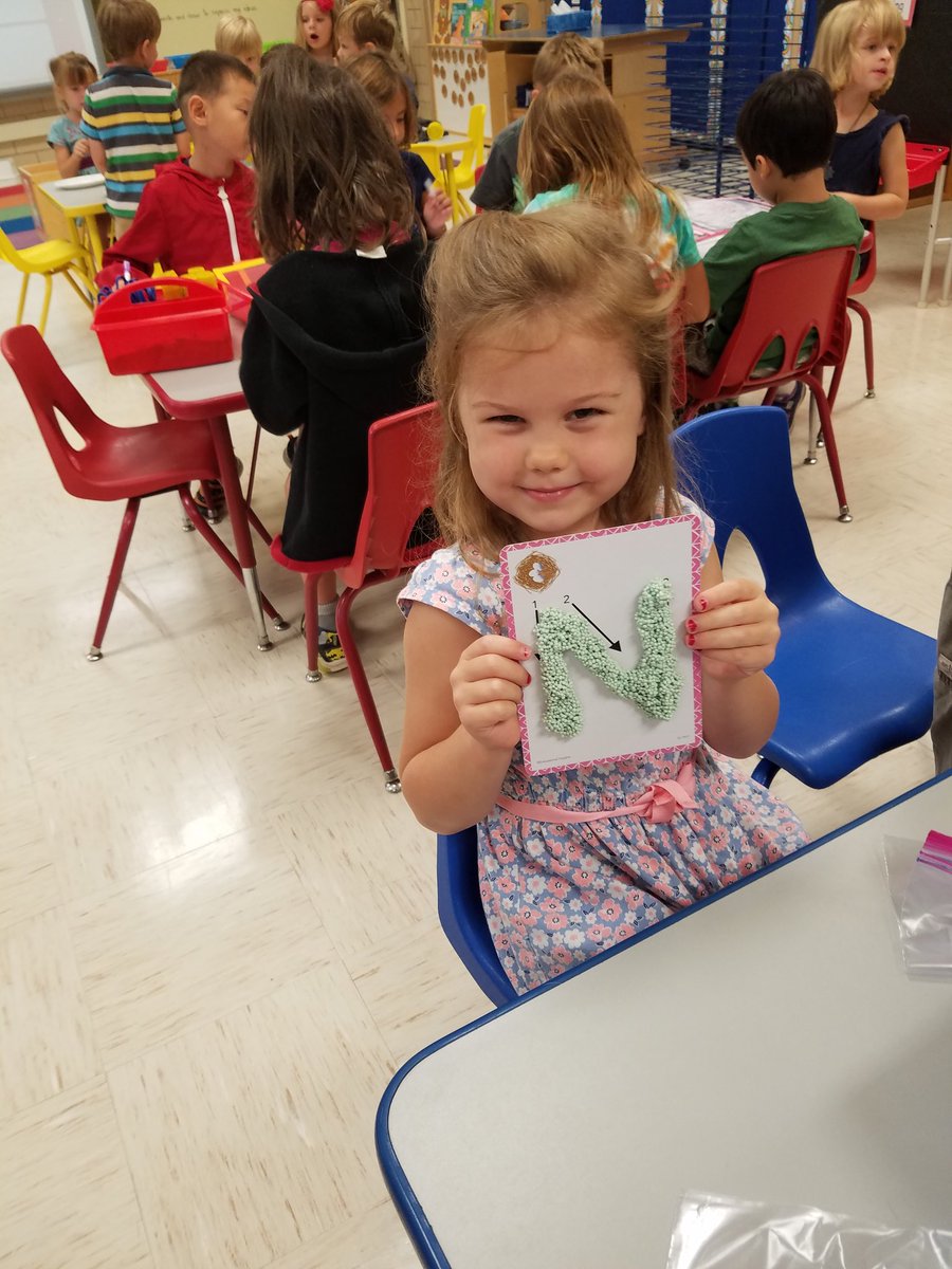 tcguth's tweet photo. Learning letters should be lots of FUN! #k #phonics #activitycenters #hands-on @missyfanshaw https://t.co/MlW38z4qKx