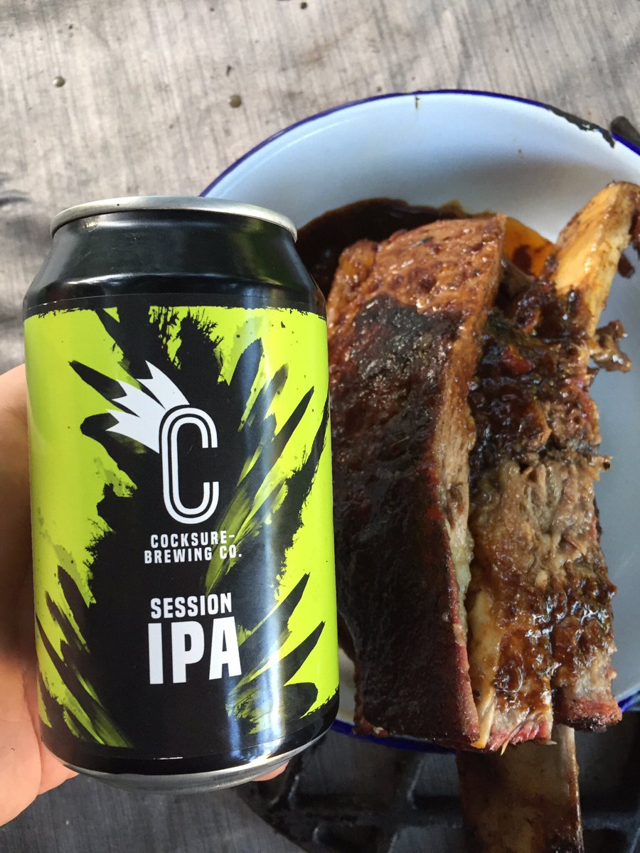 Tubbytoms's tweet photo. @CocksureBrewing YOUR IPA IS VERY NICE WITH BEEF RIB 😍🔥 @BisonKitchen @Beer365crew @BbqPitsmoked 🔥💦🔥💦🔥 https://t.co/trH8qpHtvt