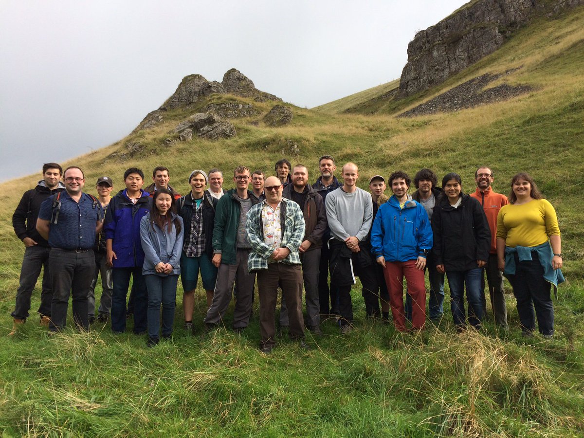 Our first year students enjoying a walk in the <a href="/peakdistrict/">Peak District National Park</a> today with visitors from <a href="/RollsRoyce/">Rolls-Royce</a>, <a href="/GKNAero/">GKN Aerospace</a> and <a href="/BritishSteelUK/">British Steel</a>