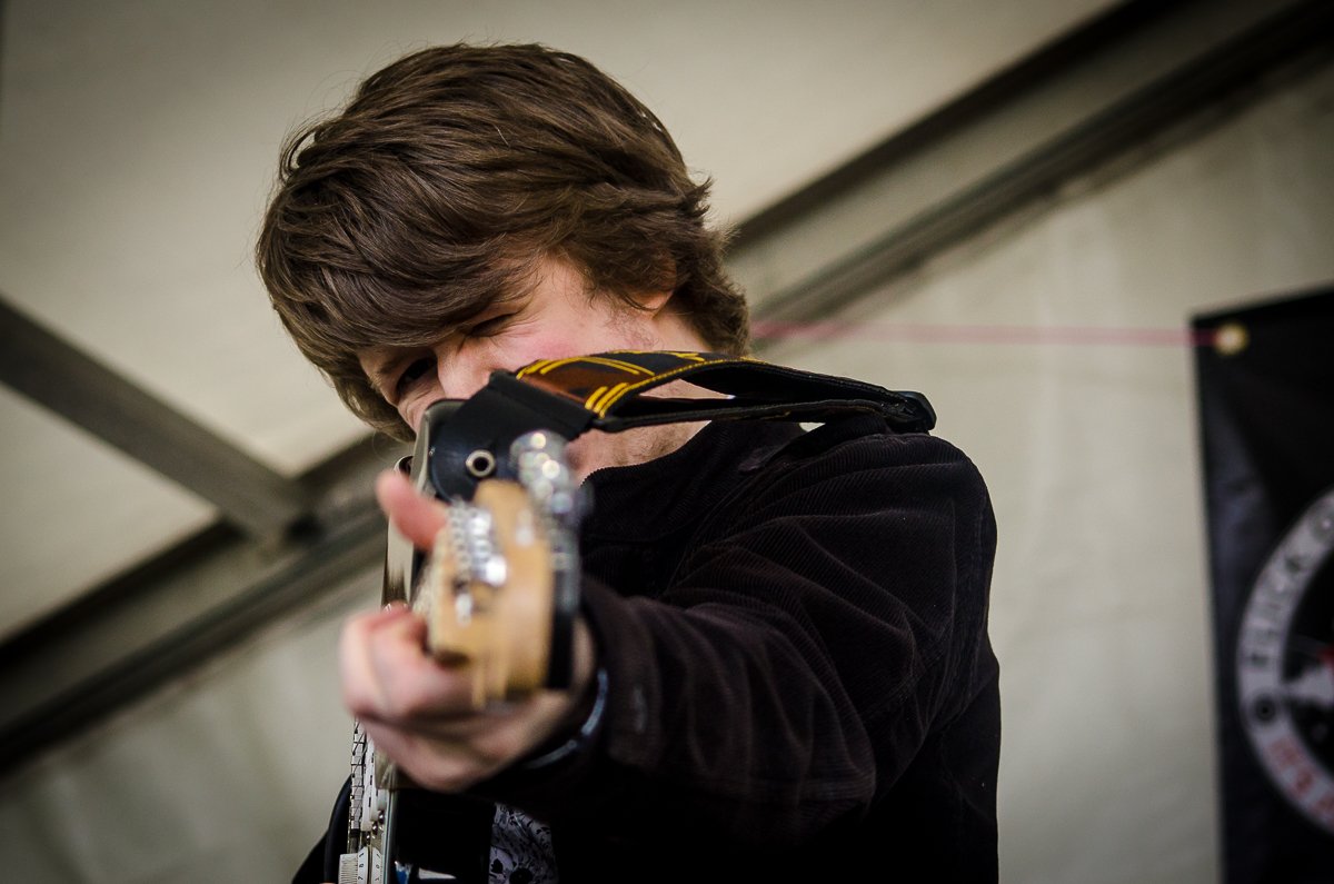 TrustFox's tweet photo. The wonderful @jamesholtmusic live @RecRockFest yesterday. He plays @nightanddaycafe tonight if your in the NQ ©️trust a fox https://t.co/oAVE9DN0Po
