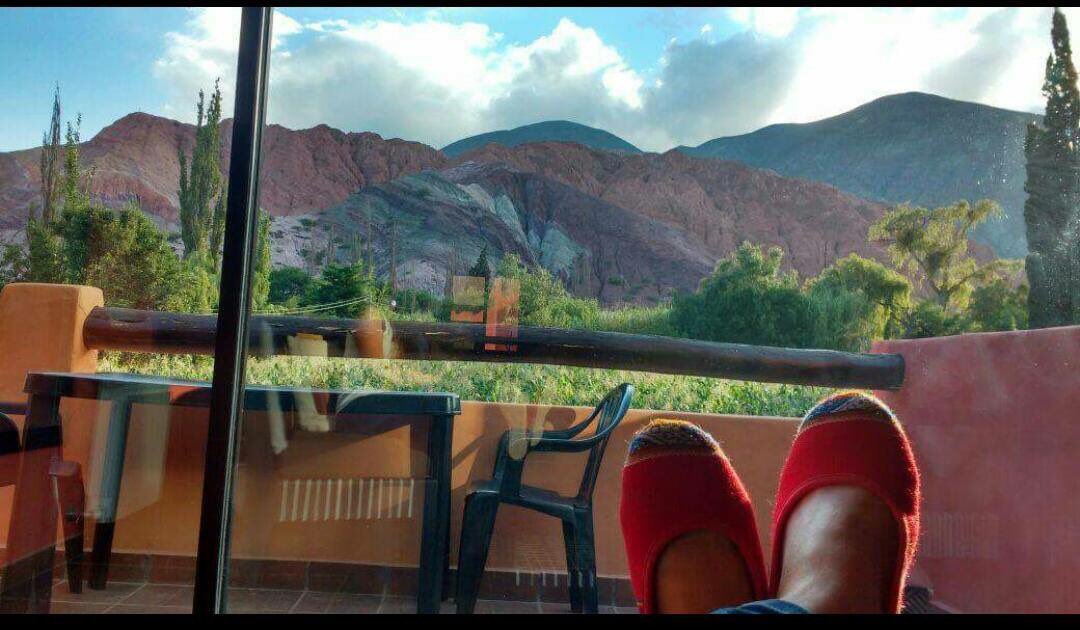Y a vos ¿Cuánto te falta para relajar los pies? #Purmamarca🌈 #Vacaciones