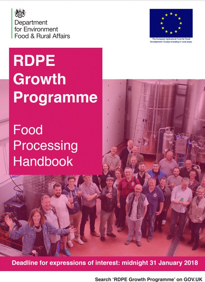 Ruralpay's tweet photo. Grants available for food and drink businesses that process agricultural
and horticultural products: 

https://t.co/ZOdNcvYYDR https://t.co/VP5xD8Nfp6