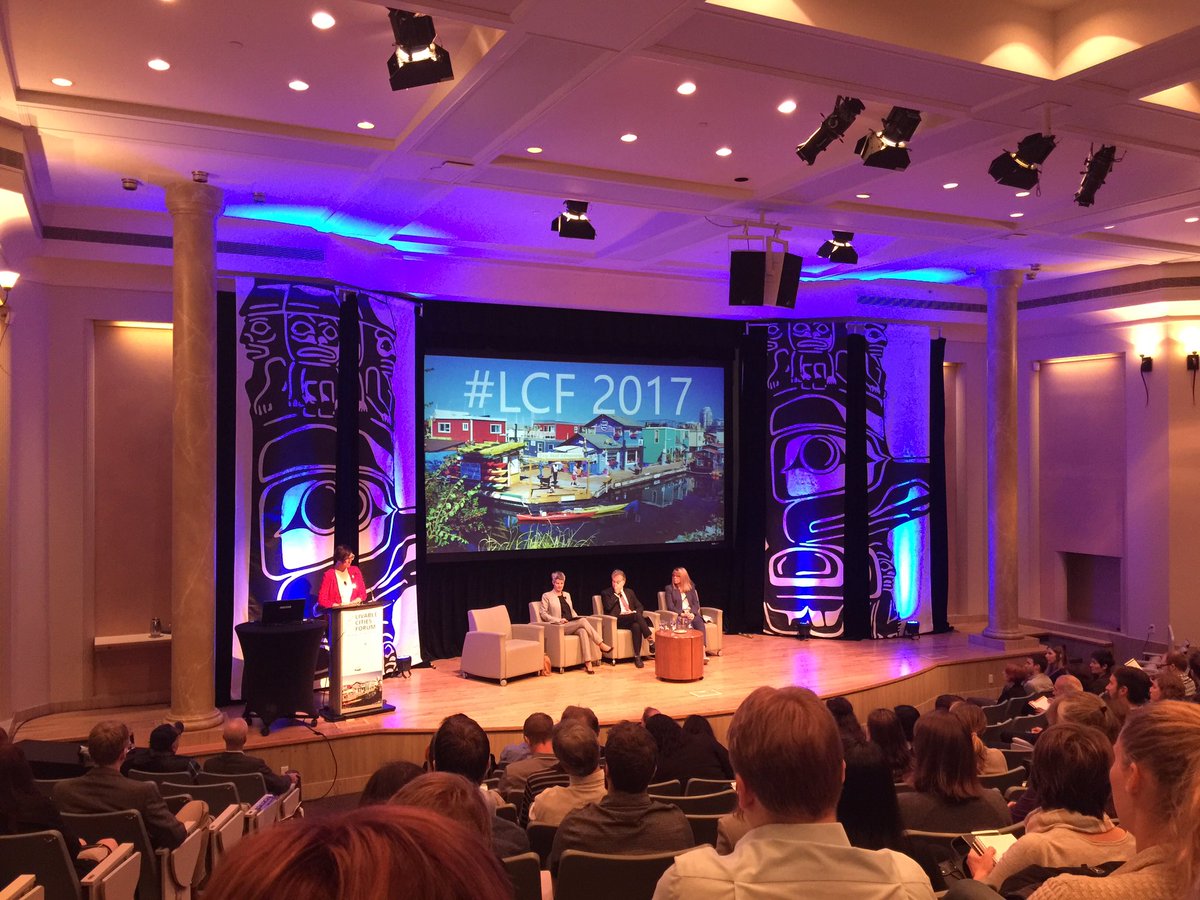 Greetings from Victoria! We're here at #LCF2017. Kicking off an exciting program.