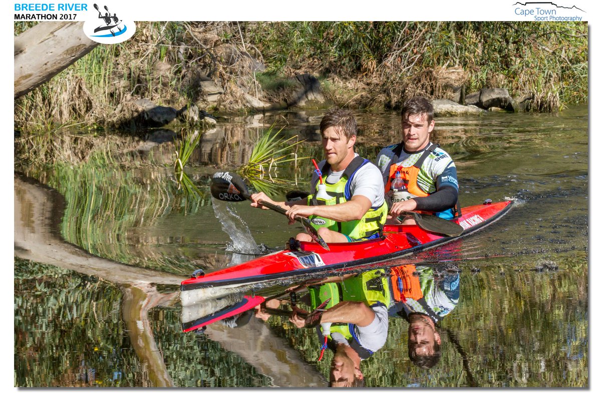 Congratulations to <a href="/Stu_maclaren/">Stuart Maclaren</a> and <a href="/KennyRice10/">Kenny Rice</a> for winning the #BreedeRiverCanoe2017 despite a damaged boat <a href="/EuroSteelSport/">Euro Steel Sport</a> <a href="/Orkapaddles/">Orka Paddles</a>