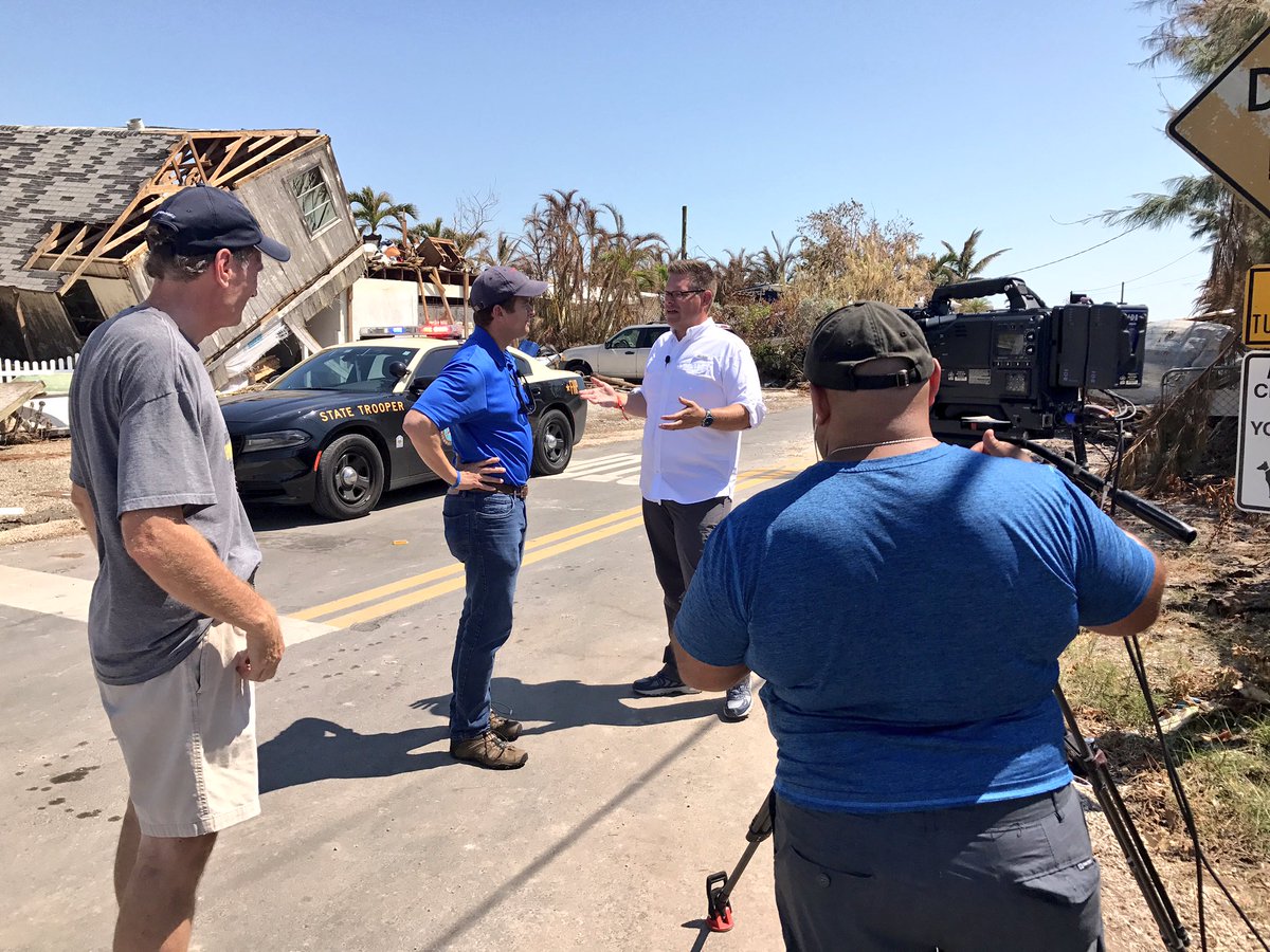 JMichaelsNews's tweet photo. Thanks to FL Lt. Governor @LopezCantera for joining us live on @weatherchannel to talk #KeysRecovery & #FloridaRecovery post #HurricaneIrma. https://t.co/MRRFNlK1a3