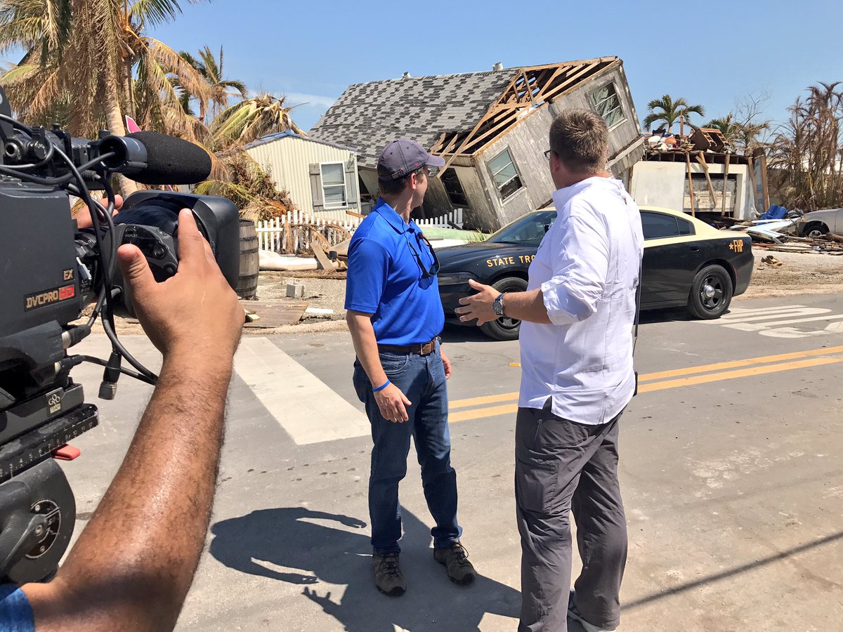 JMichaelsNews's tweet photo. Thanks to FL Lt. Governor @LopezCantera for joining us live on @weatherchannel to talk #KeysRecovery & #FloridaRecovery post #HurricaneIrma. https://t.co/MRRFNlK1a3