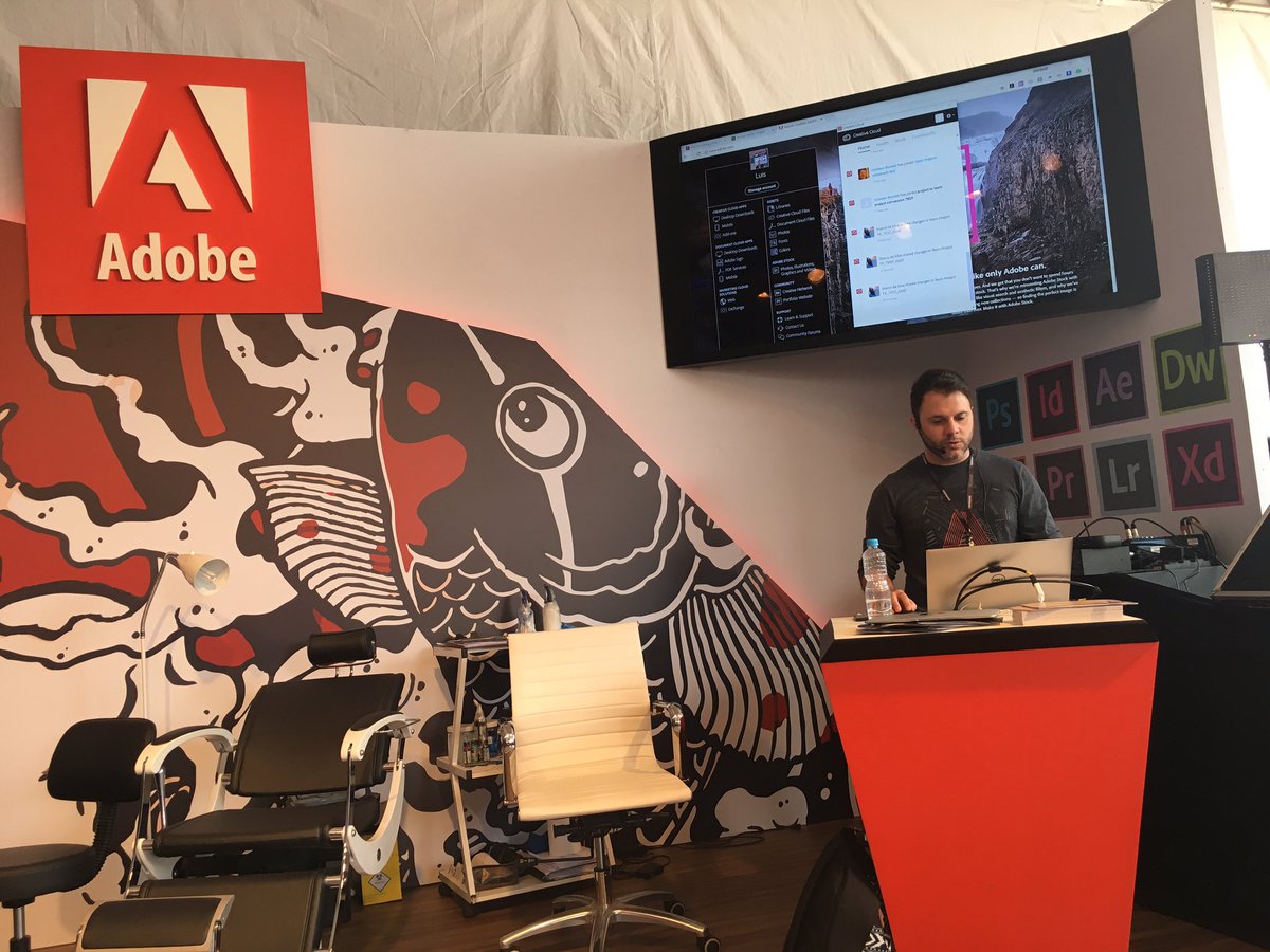 AdobeBra's tweet photo. Luis Bechtold contando todas as novidades do Premiere e After Effects aqui no Festival do Clube de Criação. 🎬🎥 #AdobeInk https://t.co/3uKrGDTi5e