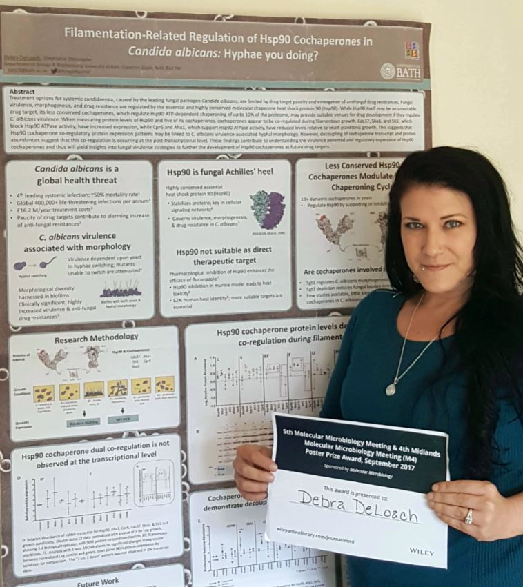 WileyLifeSci's tweet photo. Congratulations @FungalSquirrel #microbham poster prize winner! Prize sponsored by MOLECULAR MICROBIOLOGY https://t.co/IGmlfosYhV https://t.co/SzggTgIvad