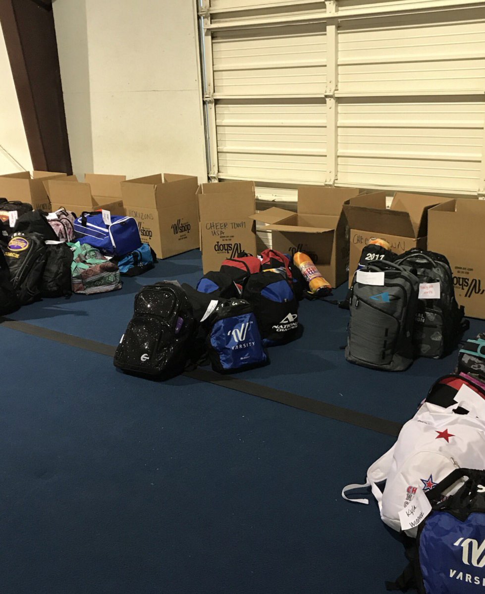 Boy oh boy have we been busy the past couple days! Sorting and packing up bags/boxes to send to the distribution centers! #allstarsrock