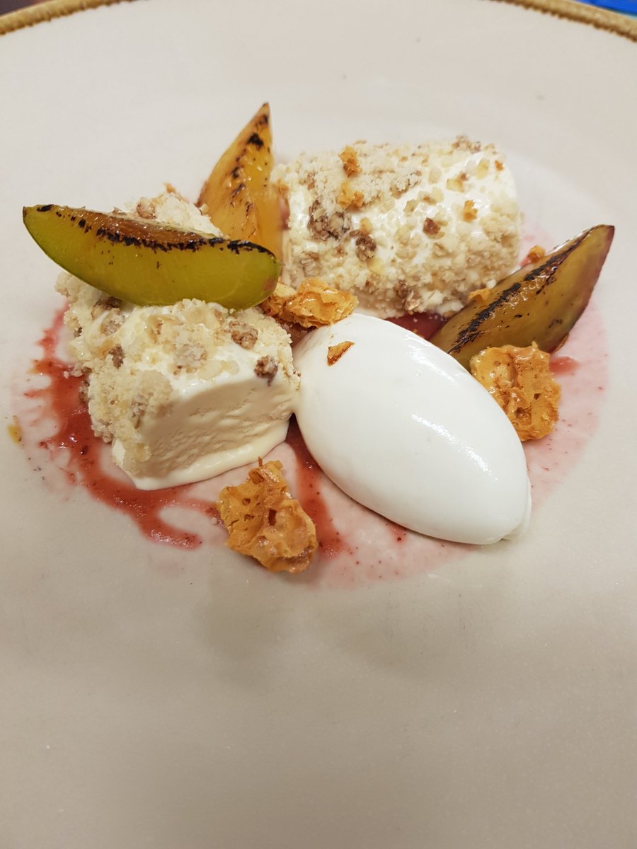 Plums honey and amaretto <a href="/westburyparkpub/">westburyparkpub</a> @