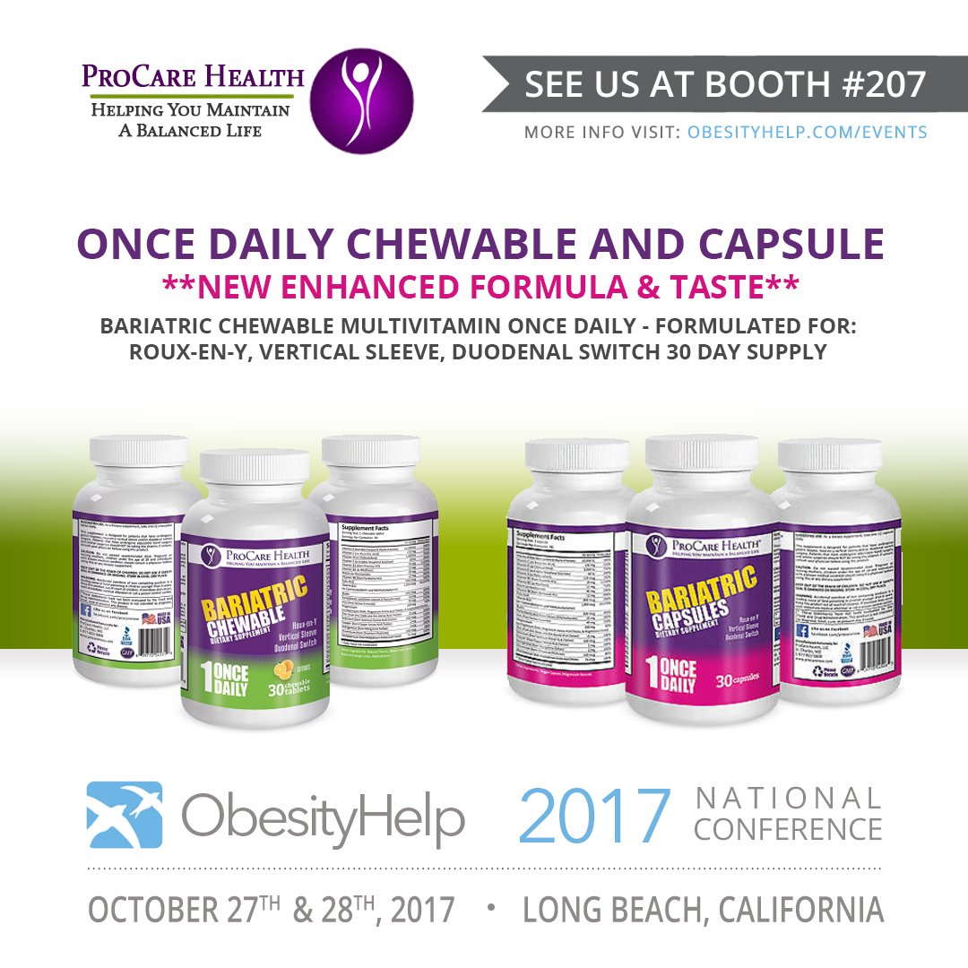 obesityhelp's tweet photo. We are pleased to announce @ProCare_Health as an Exhibitor for the #OH2017 ObesityHelp National Conference! https://t.co/Zpt68YkY6a https://t.co/gSvFjXmJFW