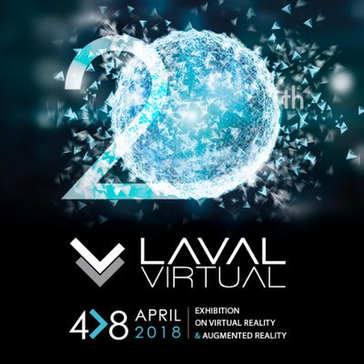 CLARTE_lab's tweet photo. Les inscriptions au #Lavalvirtual sont ouvertes ! Pour obtenir son badge (gratuit jusqu'au 30/09) : https://t.co/lg3vh4ZQWO https://t.co/HjU6UnNvPy