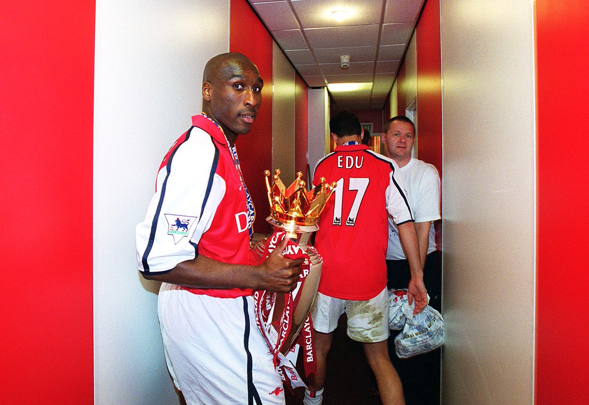 TFS_Arsenal's tweet photo. Happy Birthday to the man who came to #Arsenal to win trophies, #SolManOfficial #afc https://t.co/8b3oumWQeo https://t.co/BaqEzWkrty