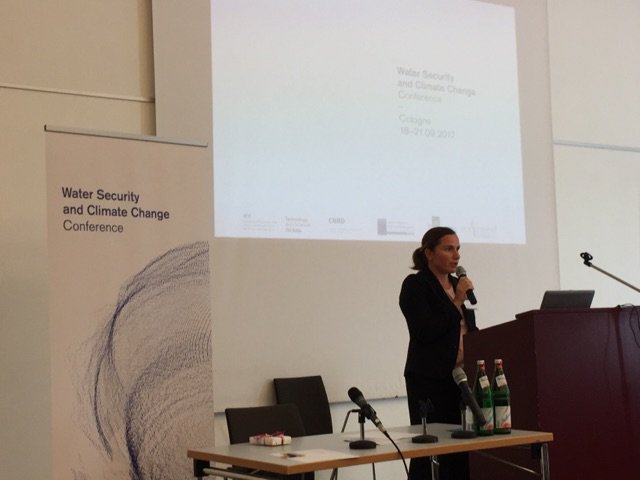 FSCHohenheim's tweet photo. Dr. Jenny Kopsch-Xhema represented #FSC at the Water Security and Climate Change Conference #WSCC2017 #FoodSecurity https://t.co/SRdGK8v9kz https://t.co/Zi9sNq7AGs