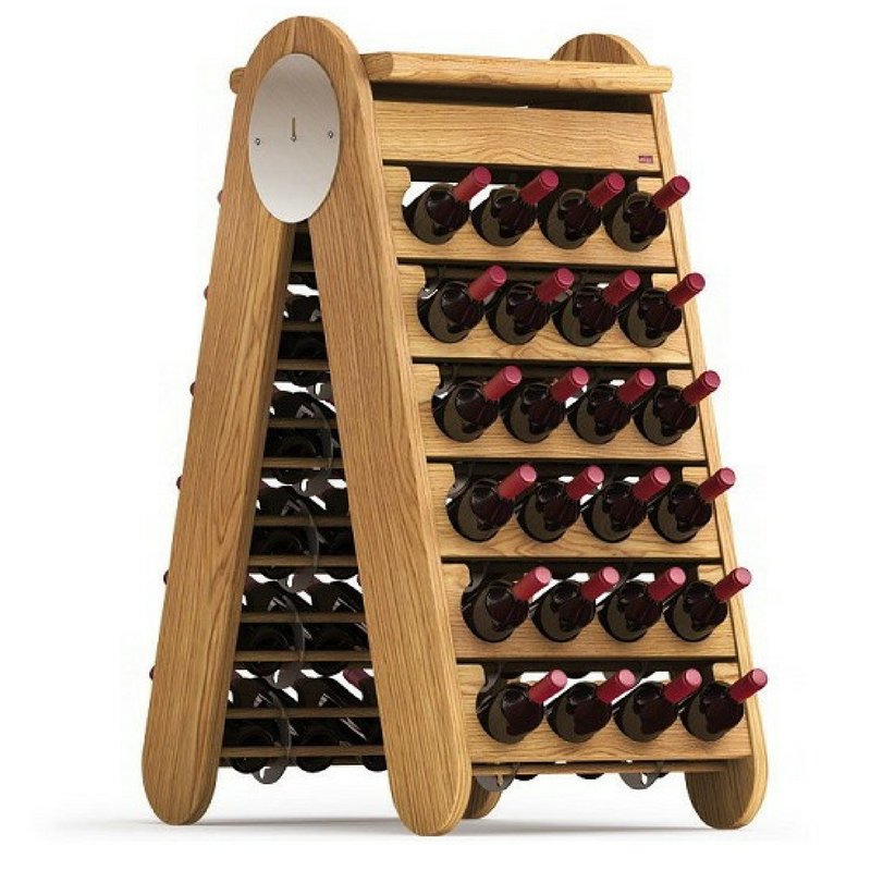 dsconceptsUSA's tweet photo. Esigo Classic Wooden Wine Rack. Capacity: 48 bottles. Dimensions: Width 51-55 cm; Height 120 cm; Depth 110 cm #smallware #restaurant https://t.co/QeZO2iGOYF