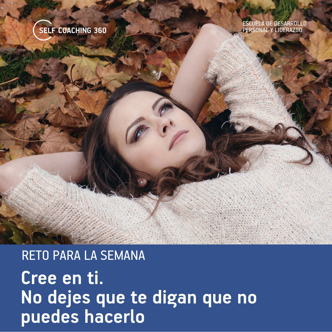 selfcoaching360's tweet photo. ⇛RETO de LA SEMANA #ActitudPositiva ツ
A veces la clave esta en creer en uno mismo
✴️ Eventos ✴️ https://t.co/k1kvuW35gZ
#SelfCoaching360 https://t.co/rbxBPINKTO