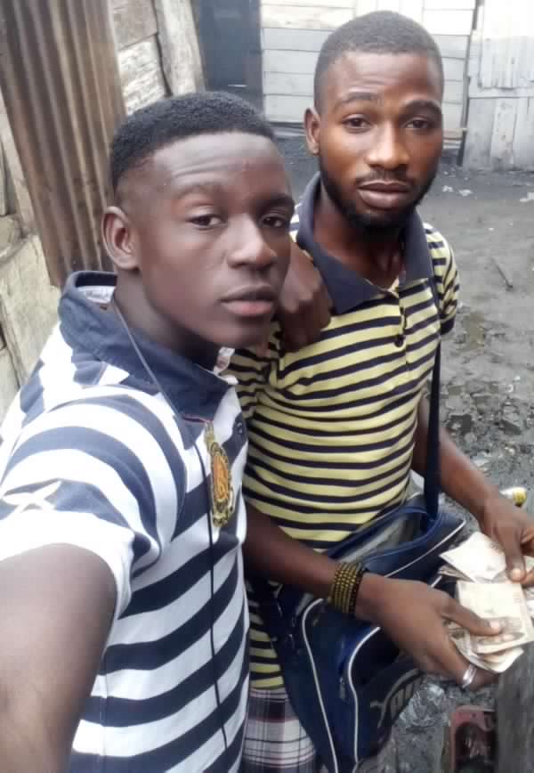 Youngbeezy30's tweet photo. #meand me gee @lagos island 
we go day burst some speakers tonight https://t.co/o2g7iLmrh8